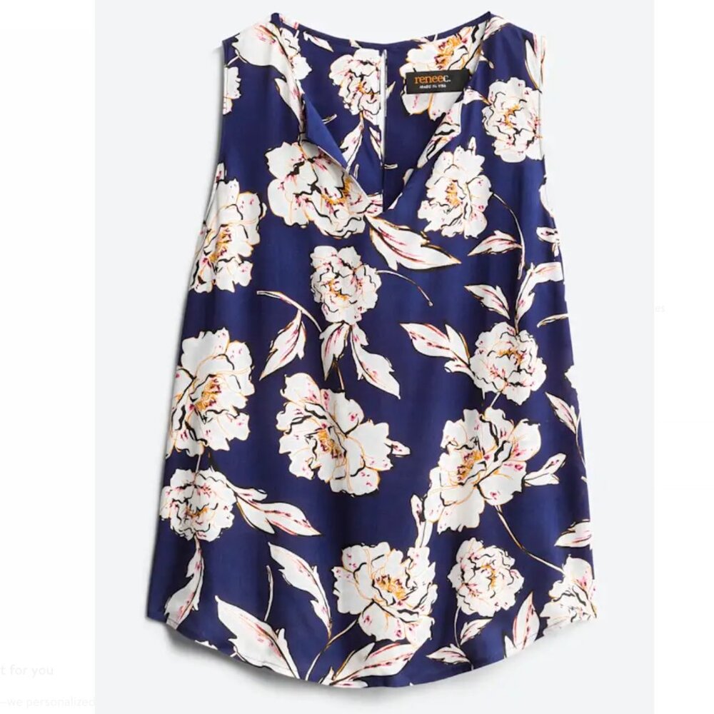 Verse Jory Split Neck Top